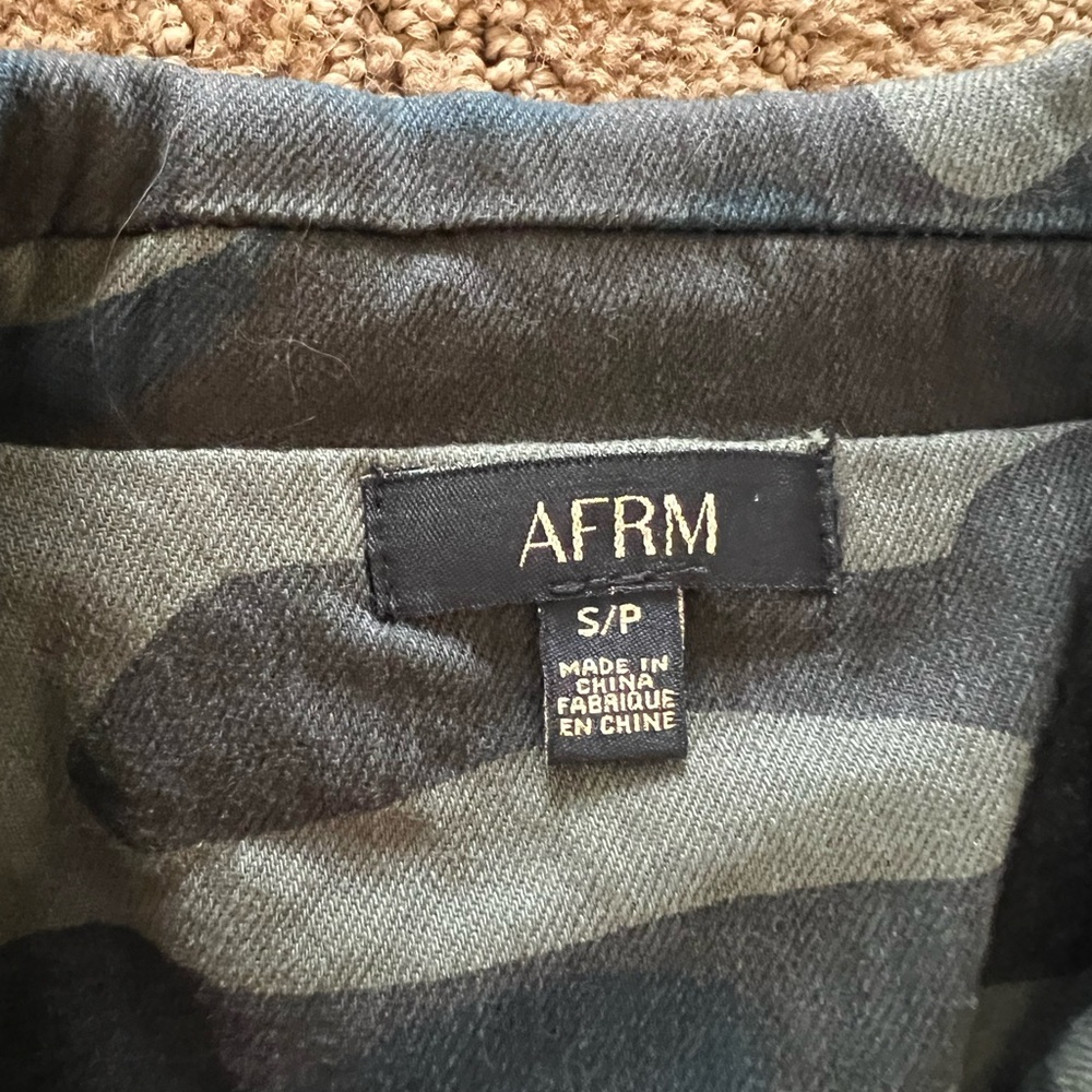 NWT Camo AFRM moto style jacket - Picture 7 of 10